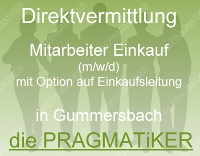 Mitarbeiter Einkauf(m/w/d) mit Option auf Einkaufsleitung zur Direktvermittlung