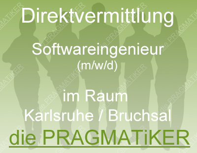 Softwareingenieur (m/w/d) zur Direktvermittlung